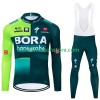 Maillot Cyclisme Hiver + Collant à Bretelles Bora Hansgrohe 2024 N001